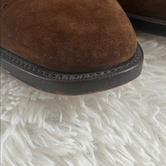 Salvatore Ferragamo Men\'s Brown Suede Shoes main image 10